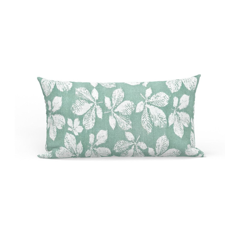 DECORATIVE PILLOW GREEN MARONI FLORAL 50X30