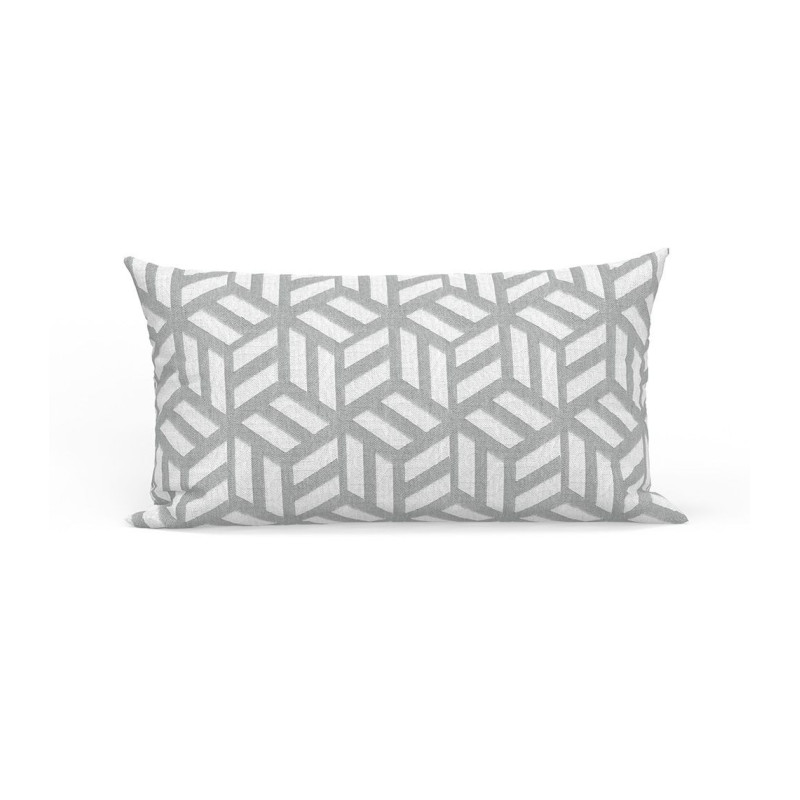 DECORATIVE PILLOW GREY MEKONG GEOMETRIC 50x30