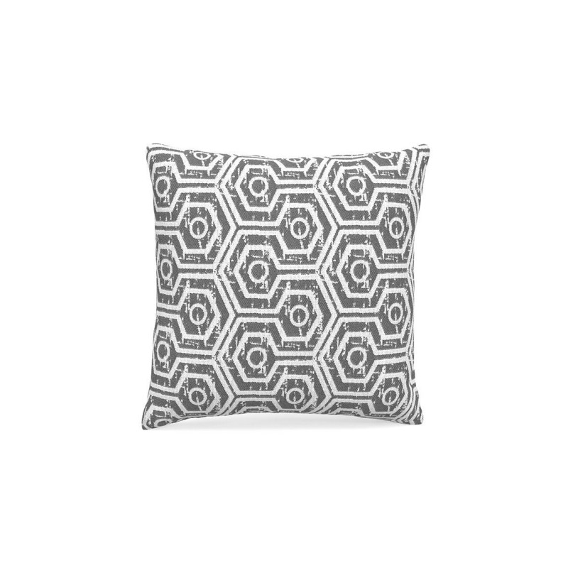 DECORATIVE PILLOW GREY TONGA GEOMETRIC 45X45