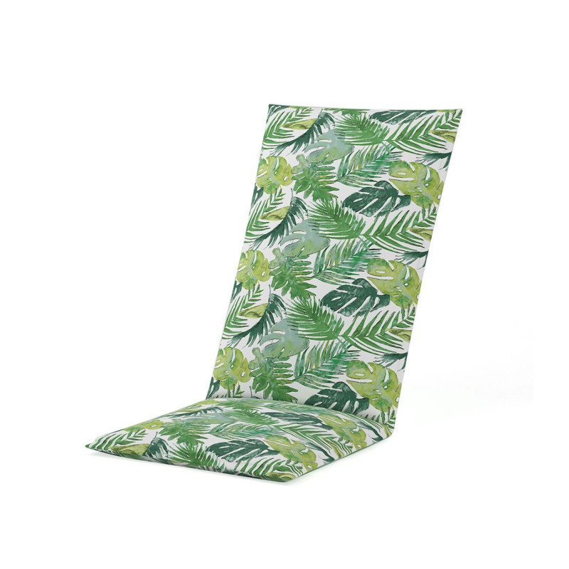 CHAIR CUSHION GREEN FLORAL