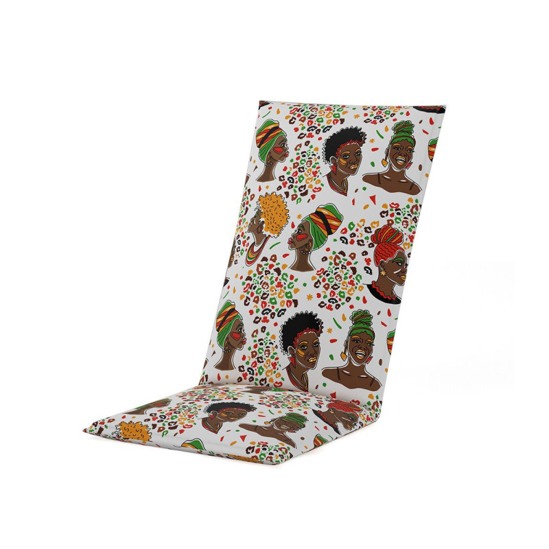 CHAIR CUSHION WHITE AFRICAN