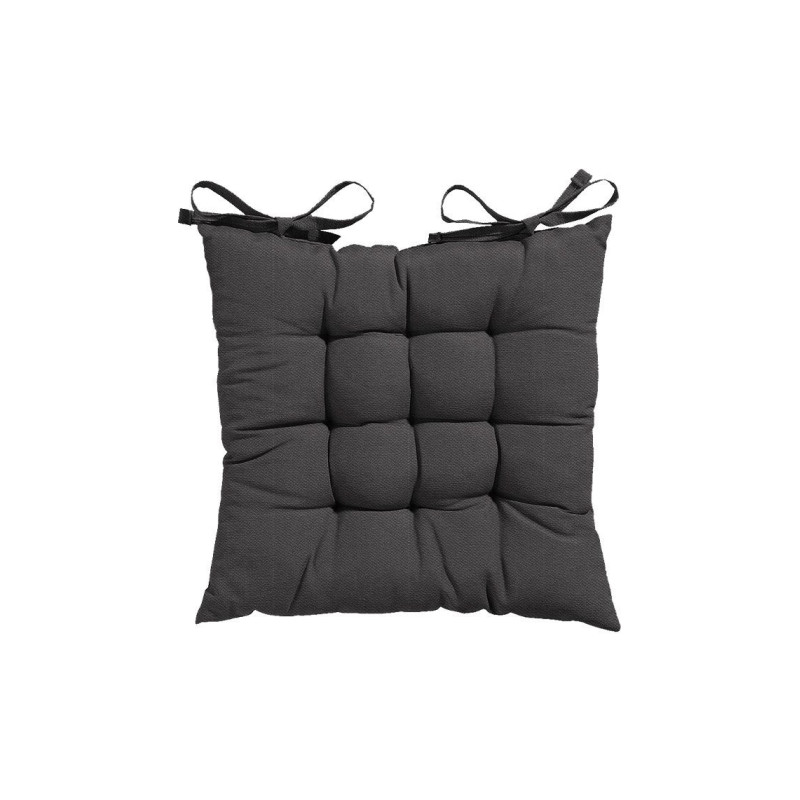 SEAT CUSHION GREY PURUS GEOMTERIC