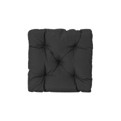 SEAT CUSHION GREY GEOMTERIC