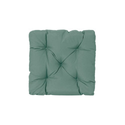 SEAT CUSHION GREEN FLORAL