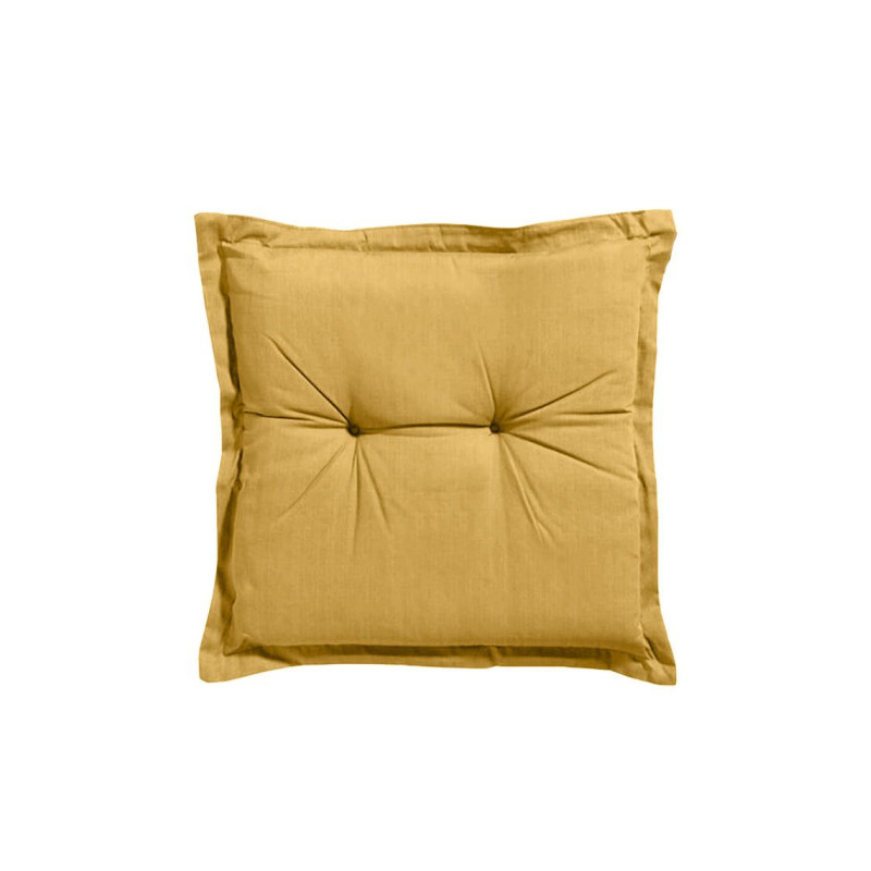 SEAT CUSHION YELLOW PURUS GEOMETRIC